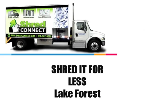 On-Site Shredding Service