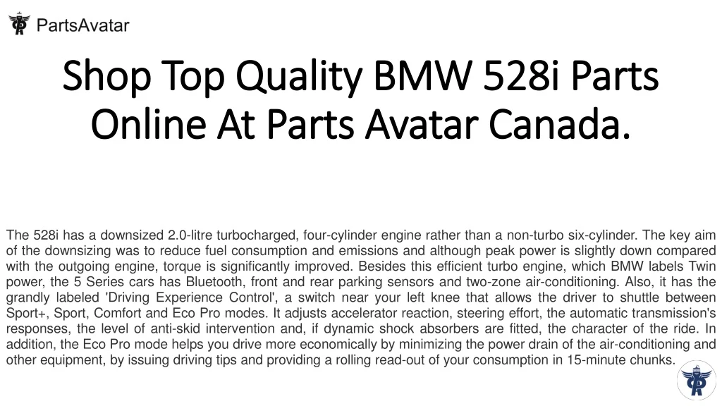 shop top quality bmw 528i parts online at parts avatar canada