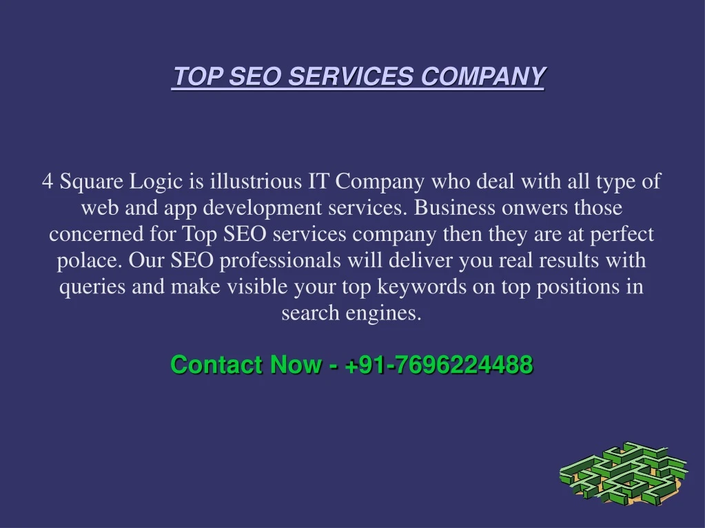 top seo services company