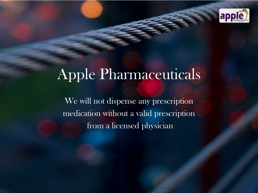 apple pharmaceuticals