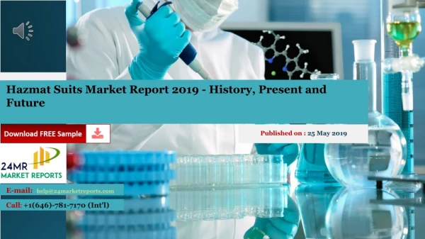 Hazmat Suits Market Report 2019 - History, Present and Future