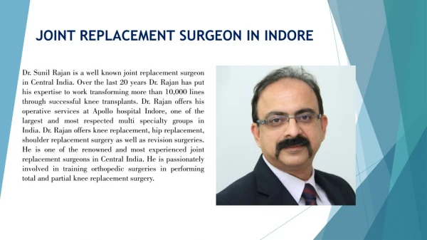 Shoulder replacement Surgeon in Indore | hip replacement Surgeon in indore