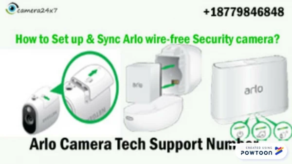 How to Set up & Sync Arlo wire-free Security camera [18779846848] Arlo Camera Setup