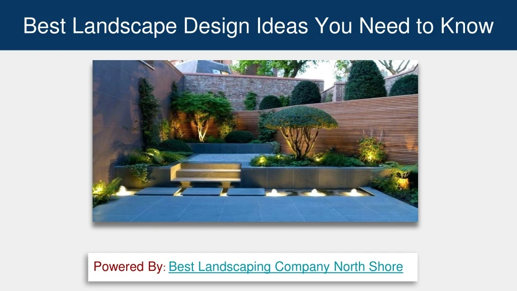 best landscape design ideas you need to know