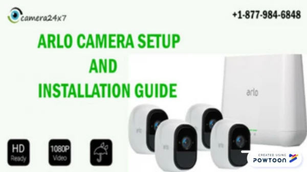 Arlo Camera Setup and Installation Guide [18779846848] Arlo Tech support phone number