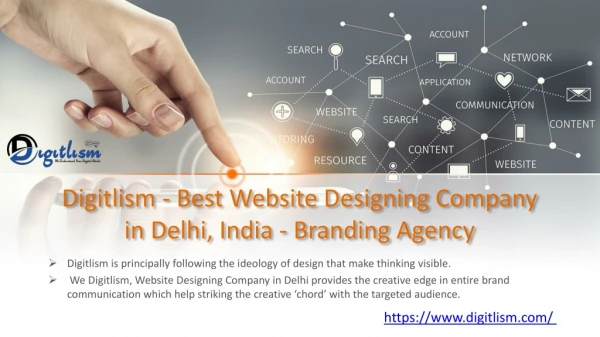 Digitlism - Best Website Designing Company in Delhi, India - Branding Agency
