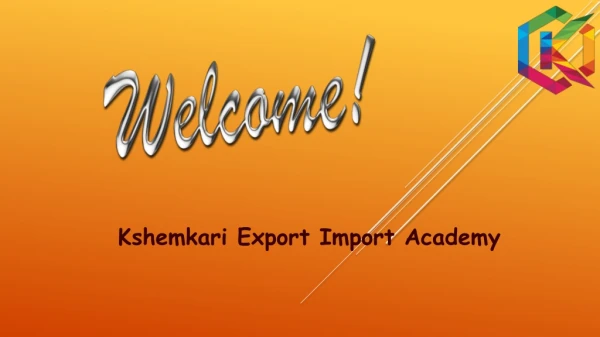 Import And Export Training - Export And Import Training