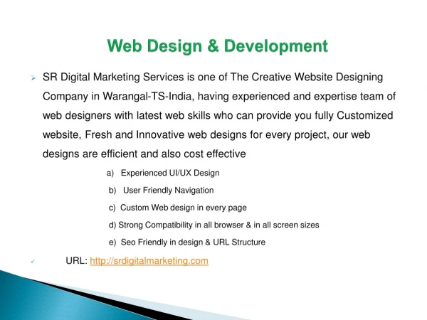 SR Digital Marketing Services