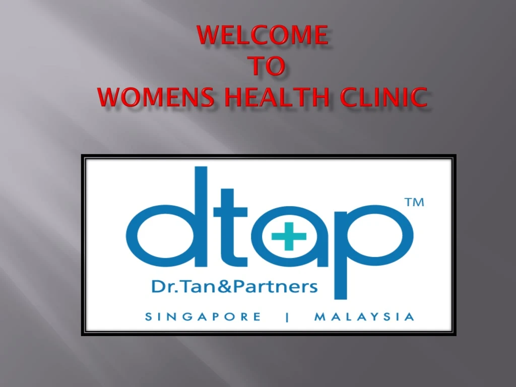 welcome to womens health clinic
