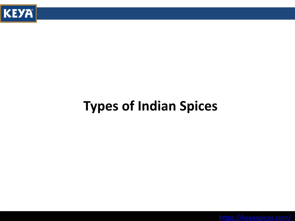 types of indian spices