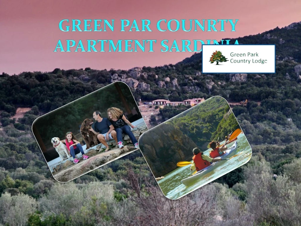 green par counrty apartment sardinia