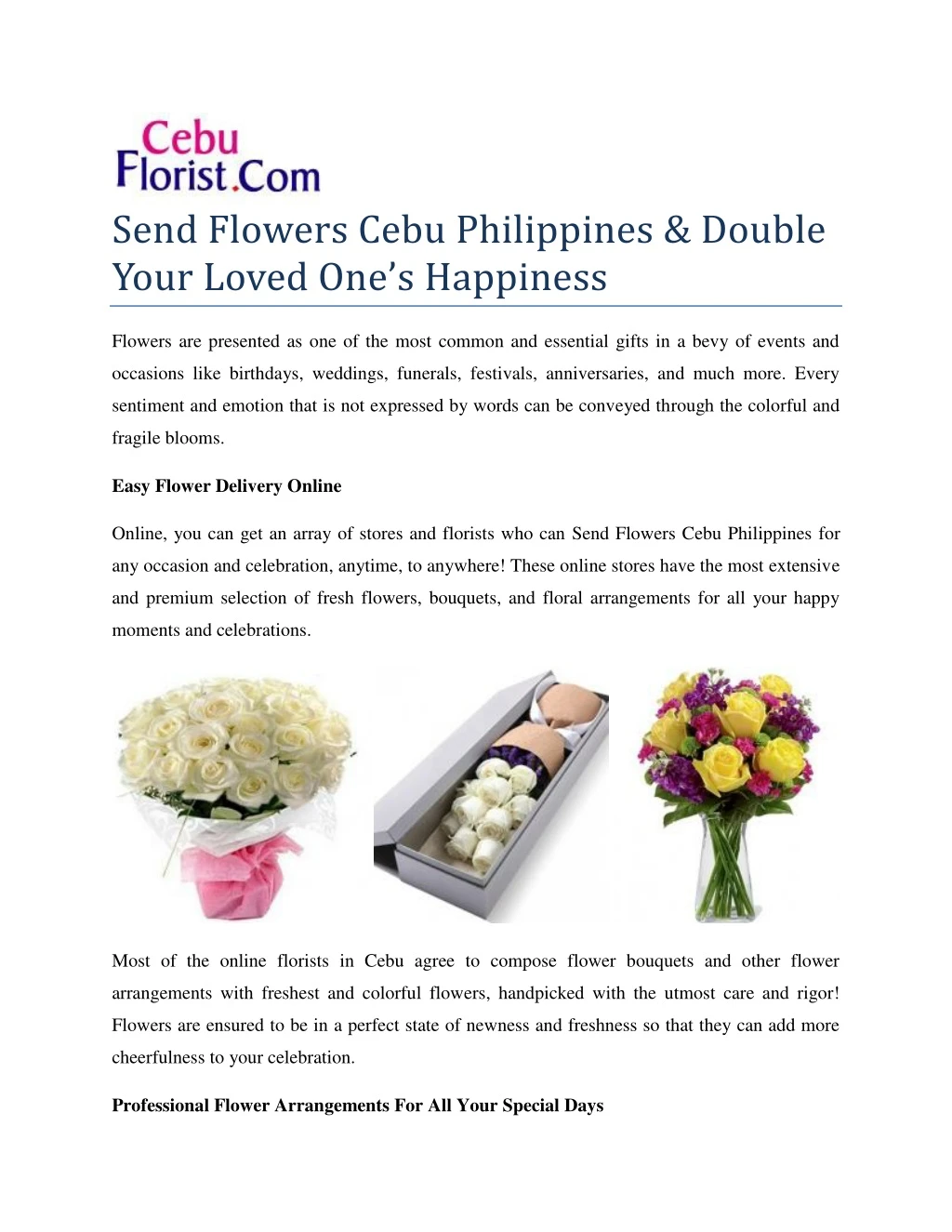 send flowers cebu philippines double your loved