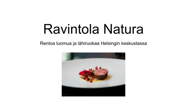 Natura Restaurant