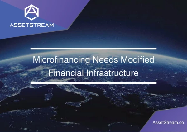 Innovative Microfinancing On Pre-existing Infrastructure