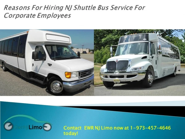 Reasons for Hiring NJ Shuttle Bus Service for Corporate Employees