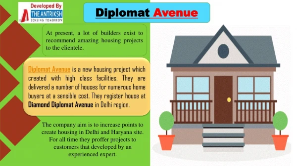 Get Luxurious Apartments in Diplomat Avenue with affordable price