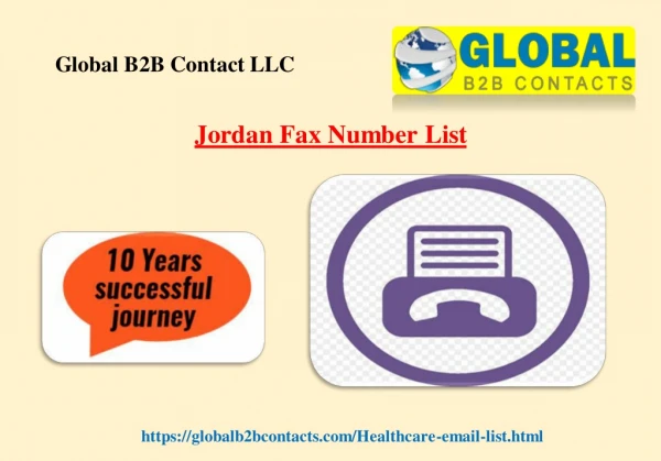 Jordan Fax Number List
