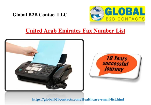 United Arab Emirates Fax Number List