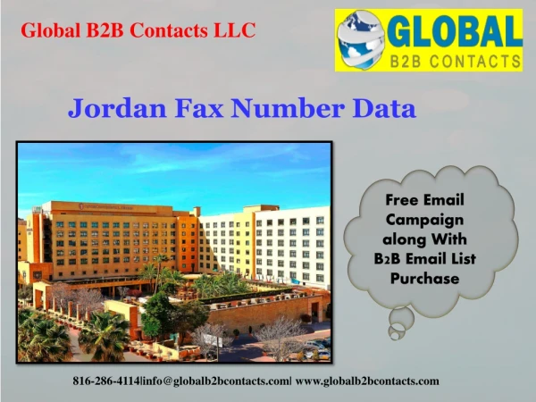 Jordan Fax Number Data