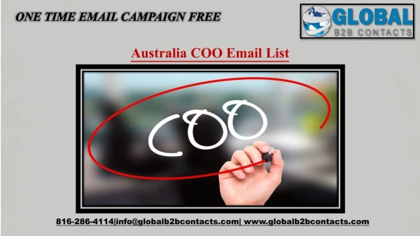 one time email campaign free
