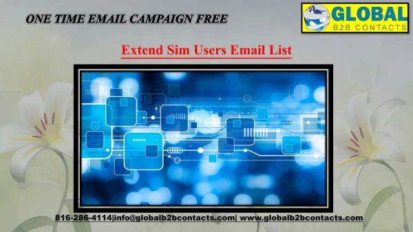 one time email campaign free