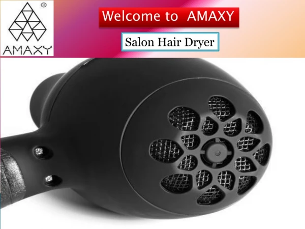 Amaxy Salon Hair Dryer
