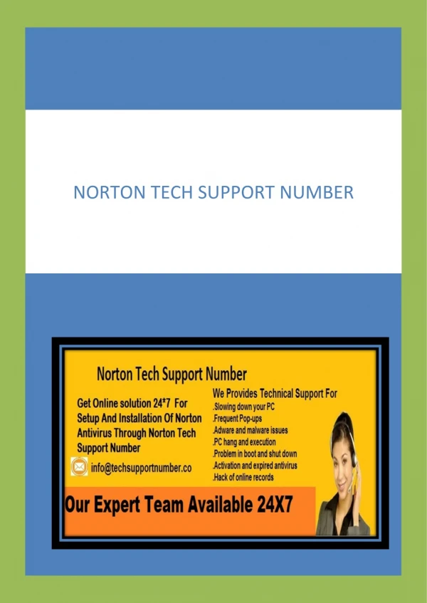 Norton Tech number For Instant Help