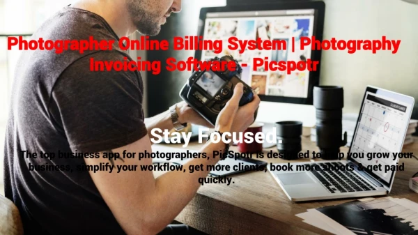 Photographer Online Billing System | Photography Invoicing Software