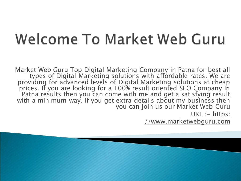 market web guru top digital marketing company
