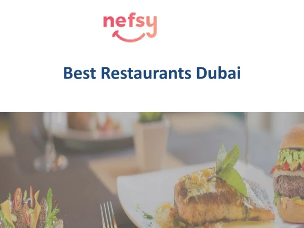 Best restaurants Dubai