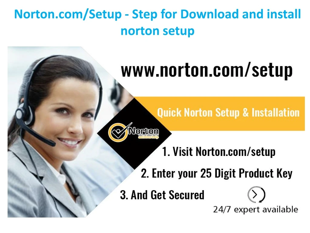 norton com setup step for download and install norton setup