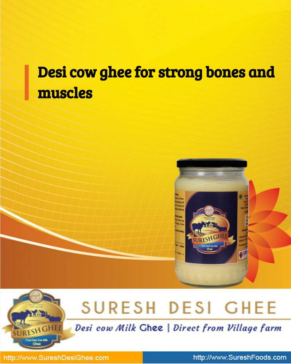 desi cow ghee for strong bones and desi cow ghee