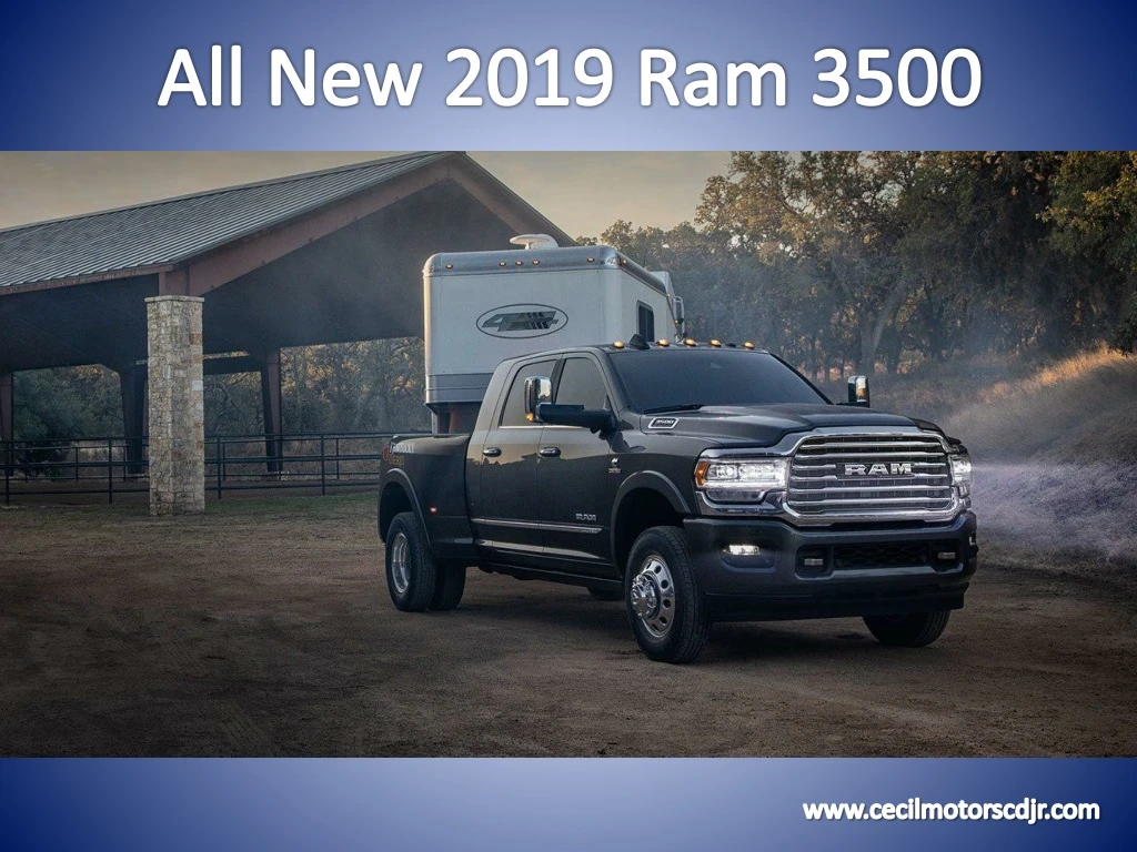 all new 2019 ram 3500
