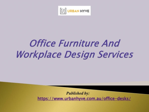 Office Furniture And Workplace Design Services