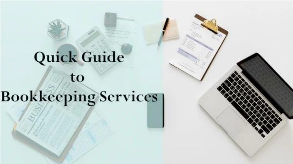 Quick Guide to BookKeeping Services