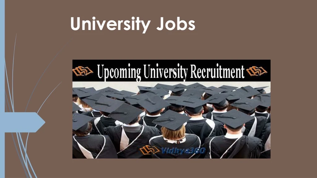 university jobs