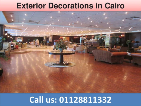 exterior decorations in cairo