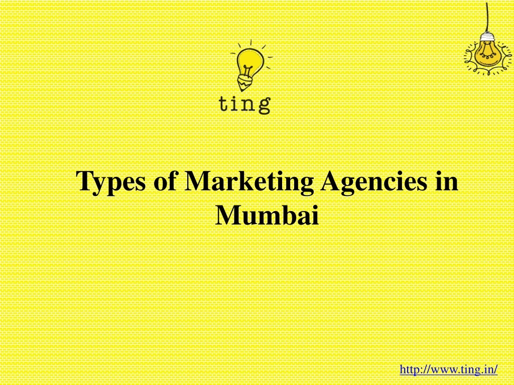types of marketing agencies in mumbai