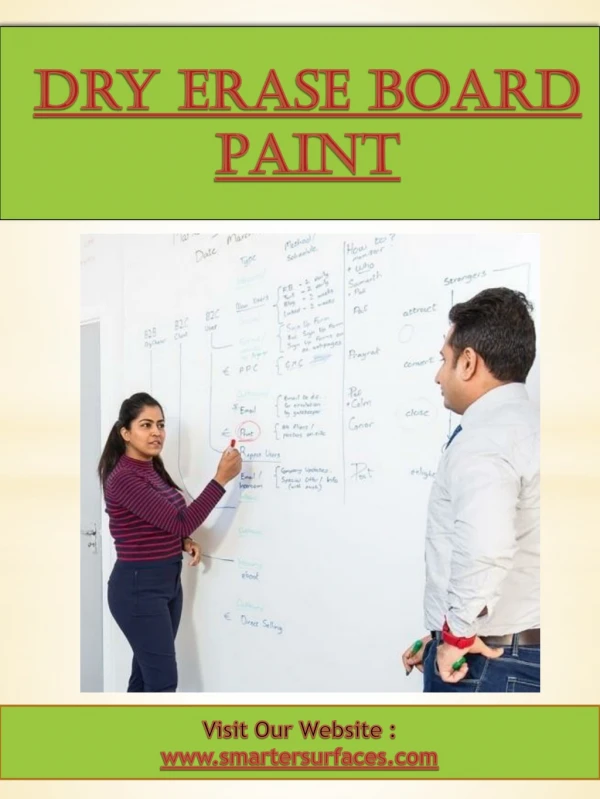 Dry Erase Board Paint