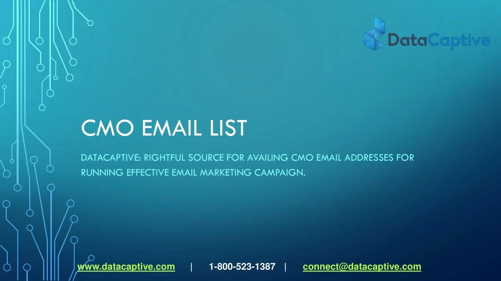 cmo email list