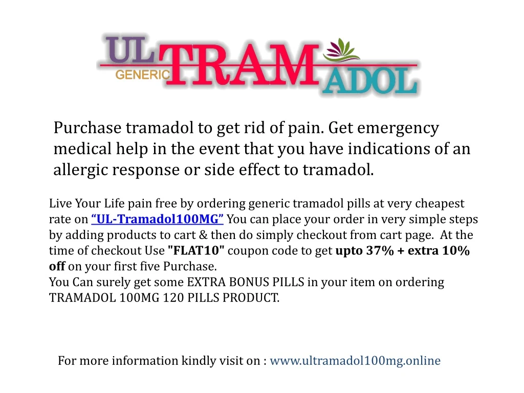 purchase tramadol to get rid of pain