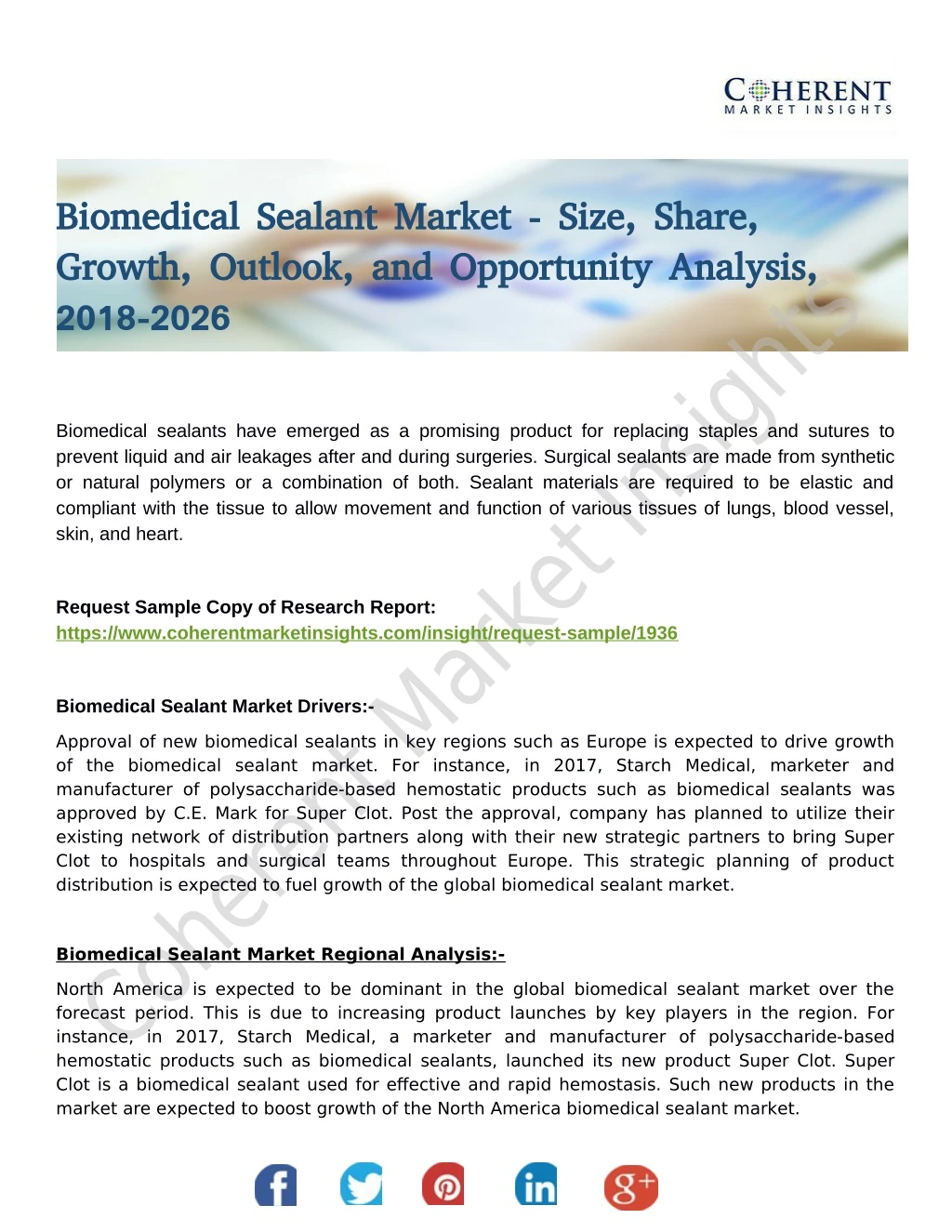 biomedical sealant market size share biomedical