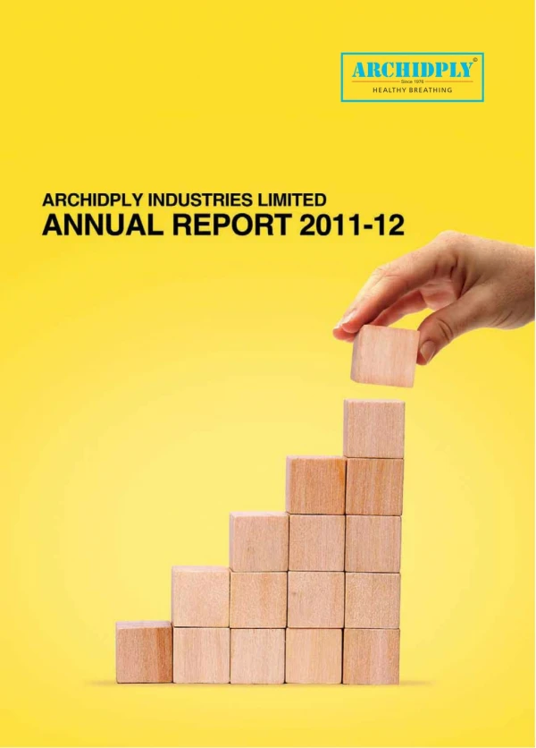 Archidply Industries Limited Annual Report - 2011-12