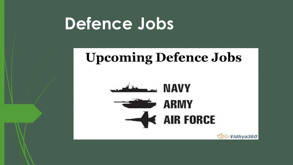 defence jobs