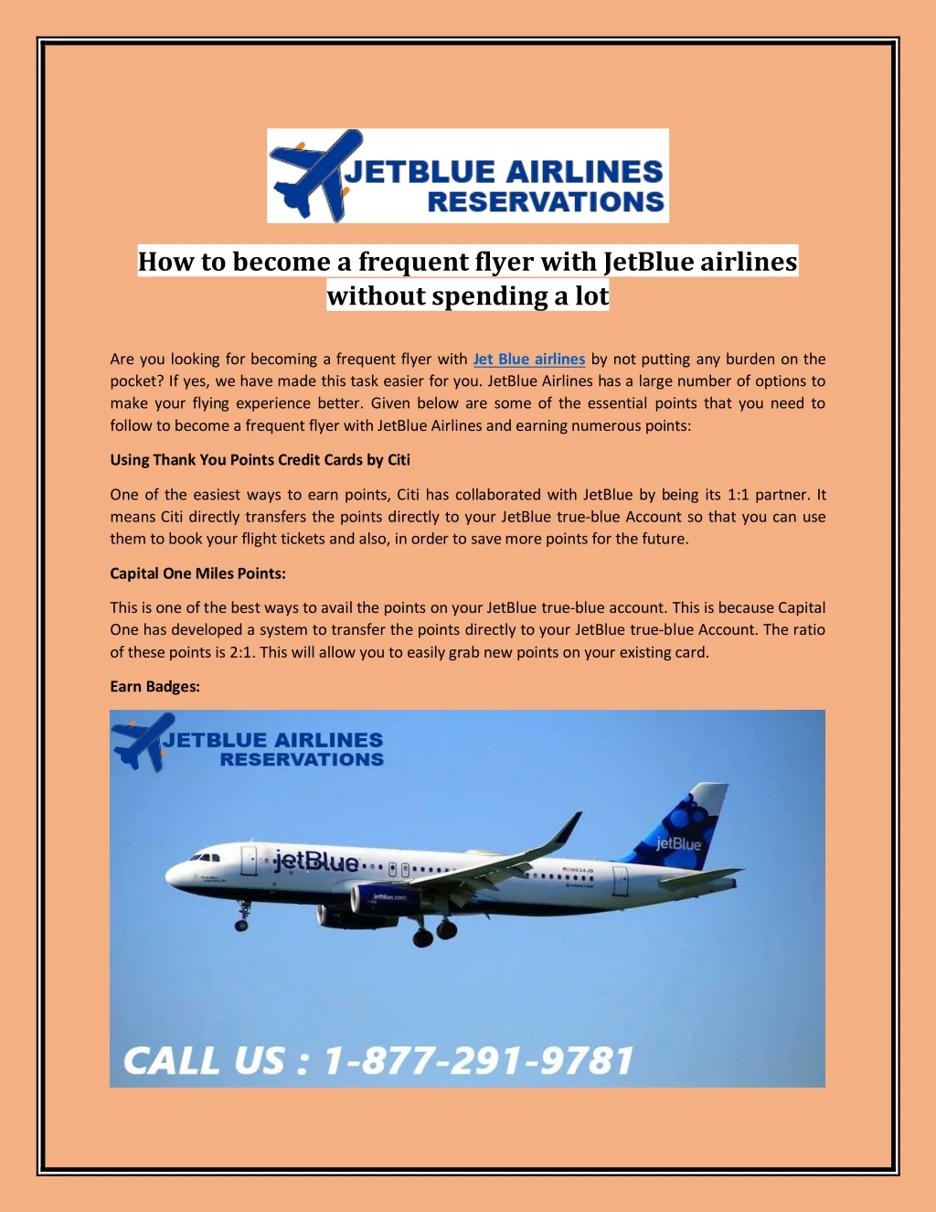 how to become a frequent flyer with jetblue