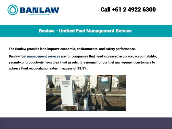 Banlaw - Unified Fuel Management Service