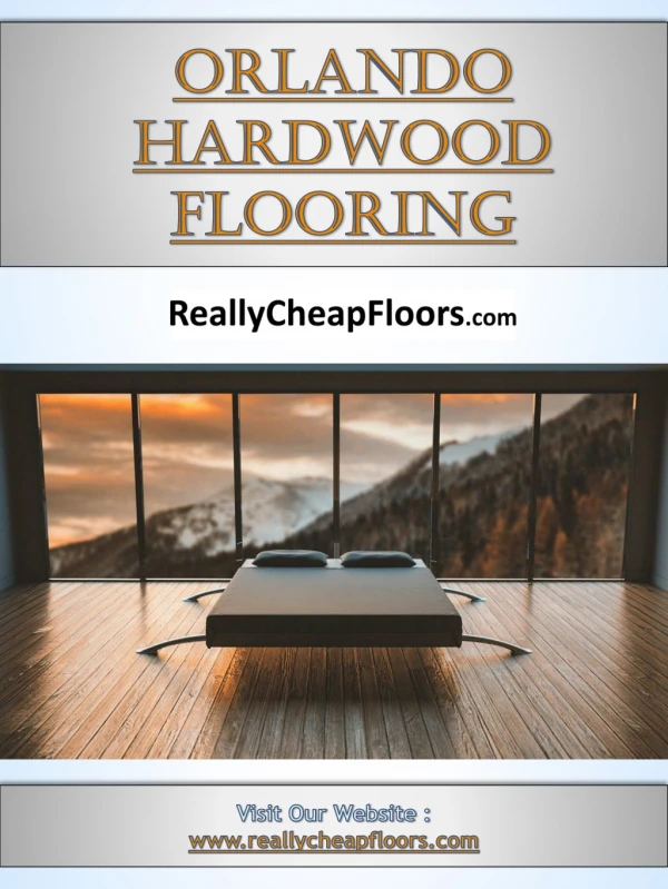 Orlando Hardwood Flooring