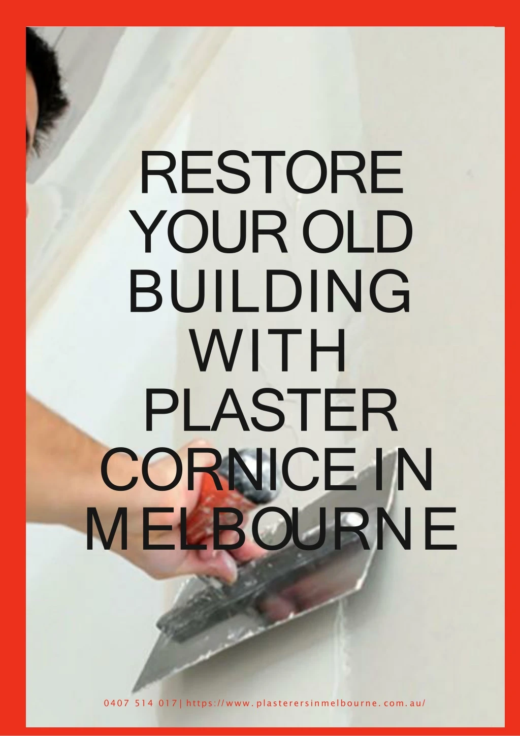 restore your old building with plaster cornice
