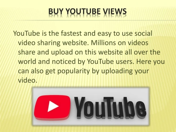 YouTube Video Promotion Services