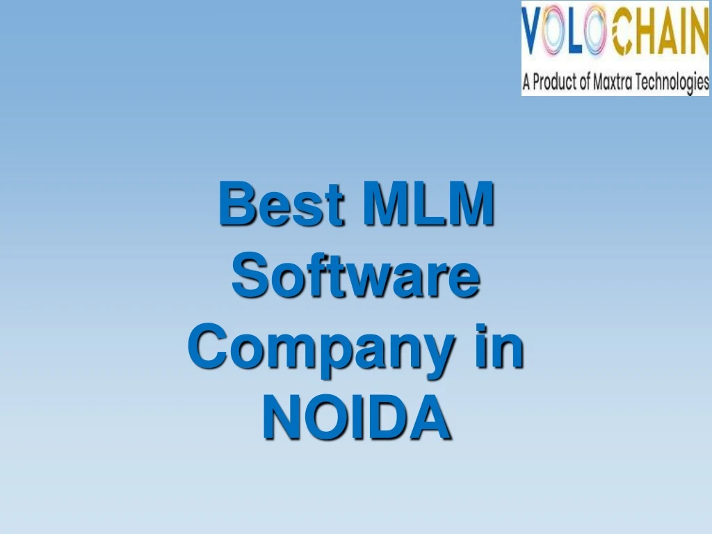 best mlm software company in noida